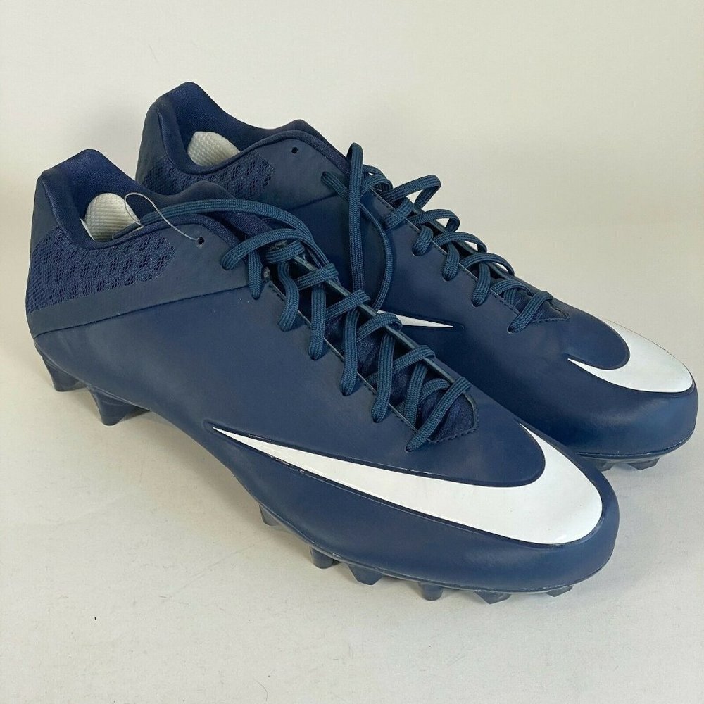Nike Mens Vapor Speed‎ 2 TD CF Football Cleats Navy Blue Size 16 Nwot 847097-414